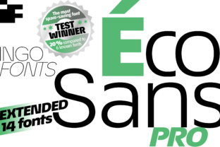 Éco Sans Pro Extended: A Bold Typeface for Brands